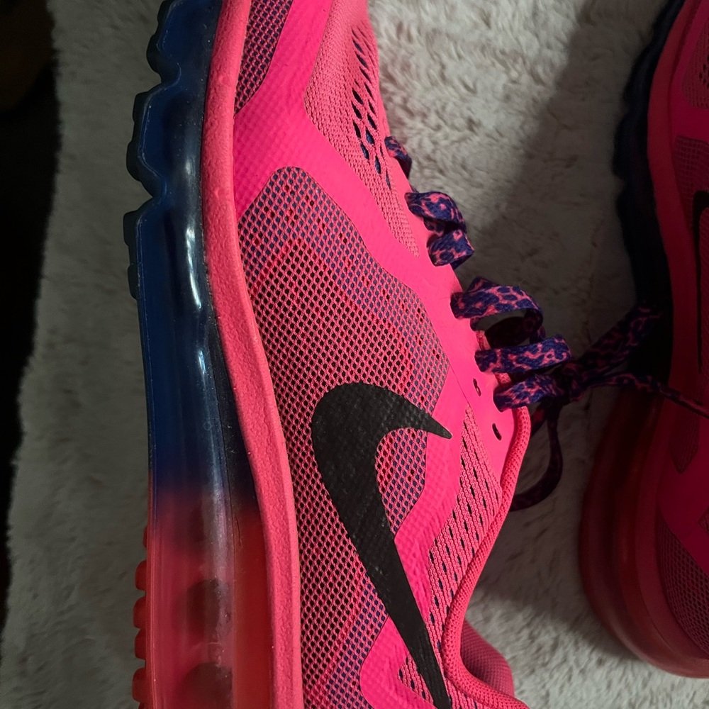 Nike airmax Pink and Black Running Shoes